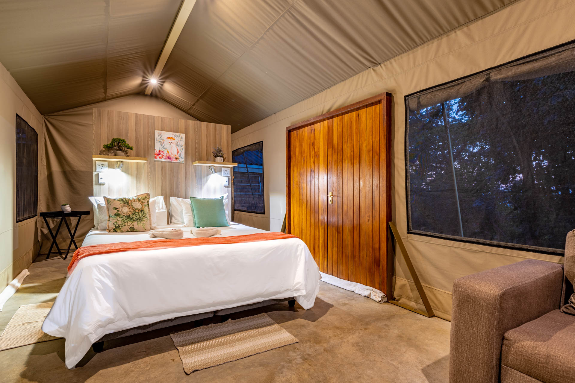 Tranquil Nest Hazyview - Affordable self-catering Luxury Tents